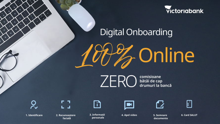 Victoriabank – unica bancă 100% ONLINE din Moldova