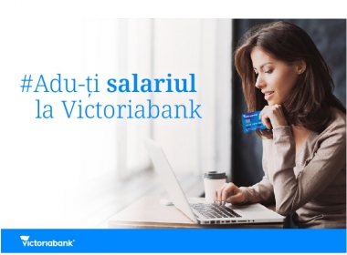 Victoriabank – 0% comision la alimentarea cardului prin virament de la orice bancă din Moldova