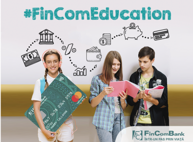 FinComBank lansează campania națională #FinComEducation pentru elevi