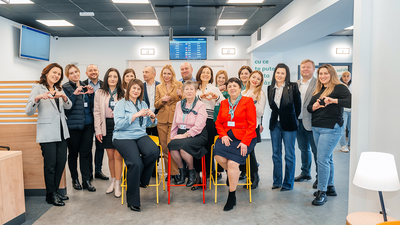 Sucursala maib Donduseni a devenit si mai comoda si prietenoasa pentru clienti