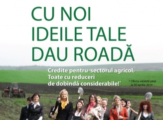 Cu MAIB, ideile tale dau roade: Moldova Agroindbank a redus dobînzile la Creditele Agro