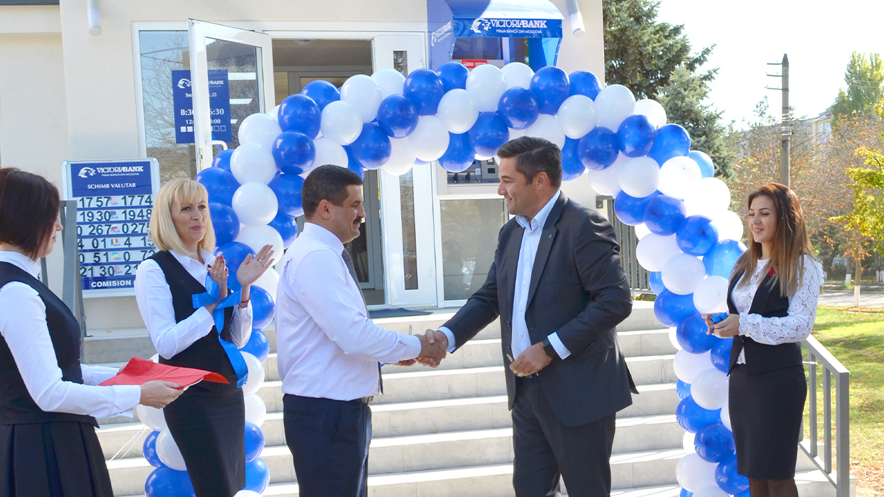 Victoriabank are un nou sediu la Sângerei