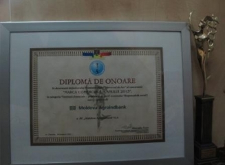 Moldova Agroindbank – cea mai responsabila banca fata de societate