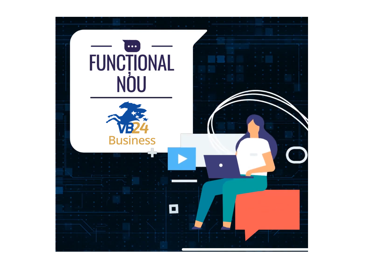 Noua functionalitate a serviciului VB24 Business de la Victoriabank