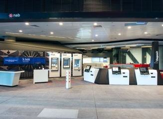 (foto) Design inovativ al filialei bancare – Smart Store de la National Australia Bank
