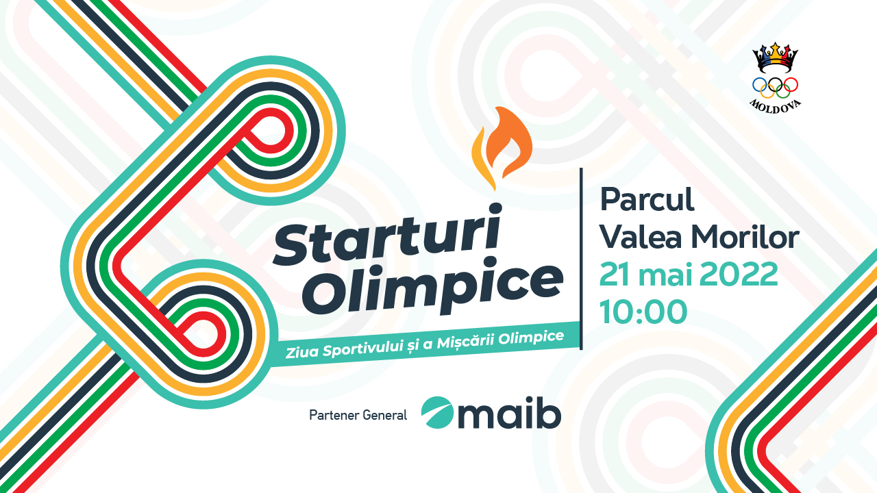 Maib alaturi de CNOS te invita la Ziua Sportului si a Miscarii Olimpice