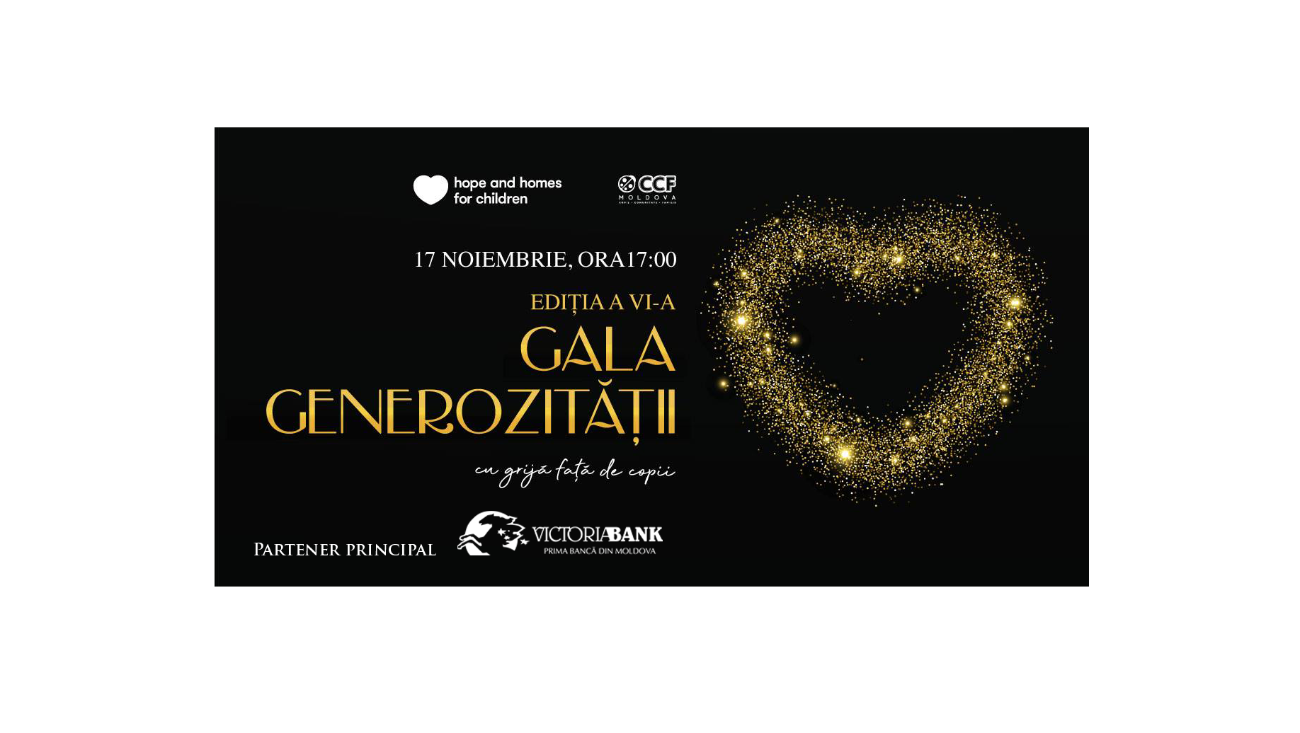 Victoriabank – mândru partener al Galei Generozitatii 2019