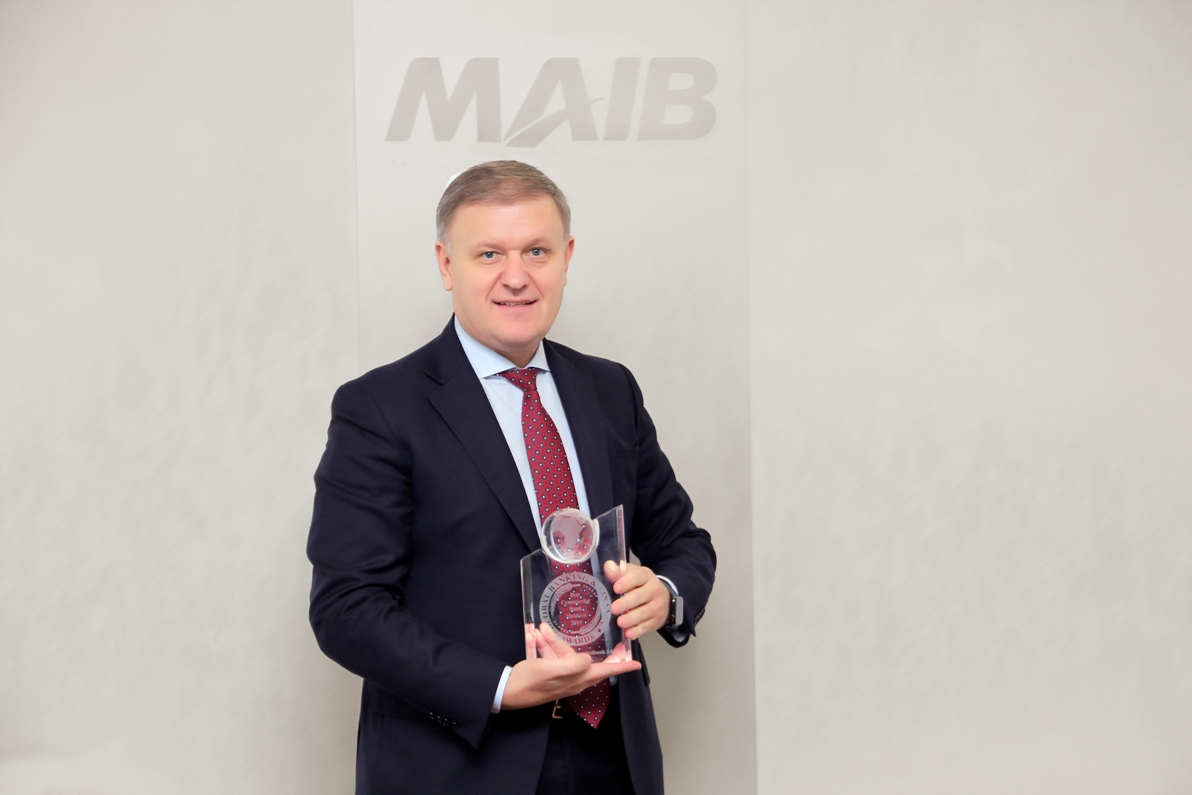 Moldova Agroindbank a primit distinctia „Cea mai buna banca comerciala din Moldova” (2019)