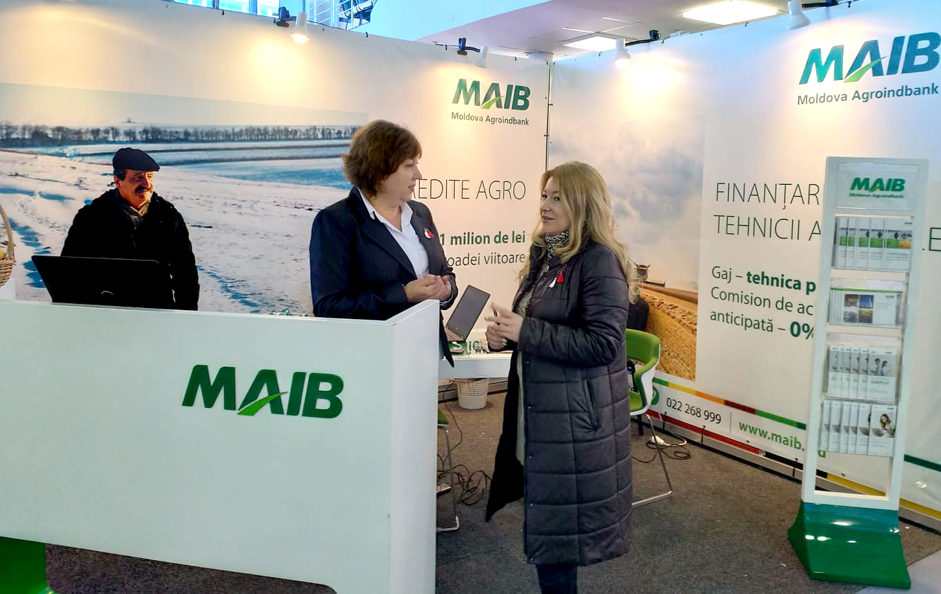 Ofertele de creditare ale Moldova Agroindbank – prezentate la expozitia Moldagrotech