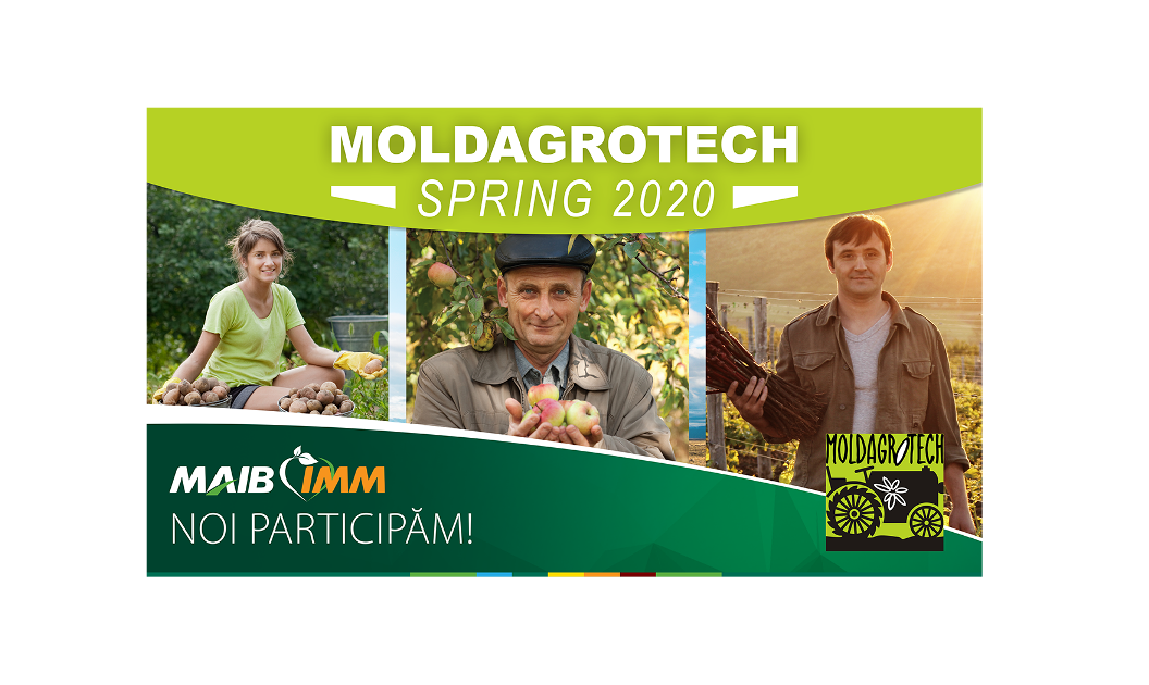 Moldova Agroindbank invita agricultorii la cea de-a 38-a editie a expozitiei Moldagrotech 2020