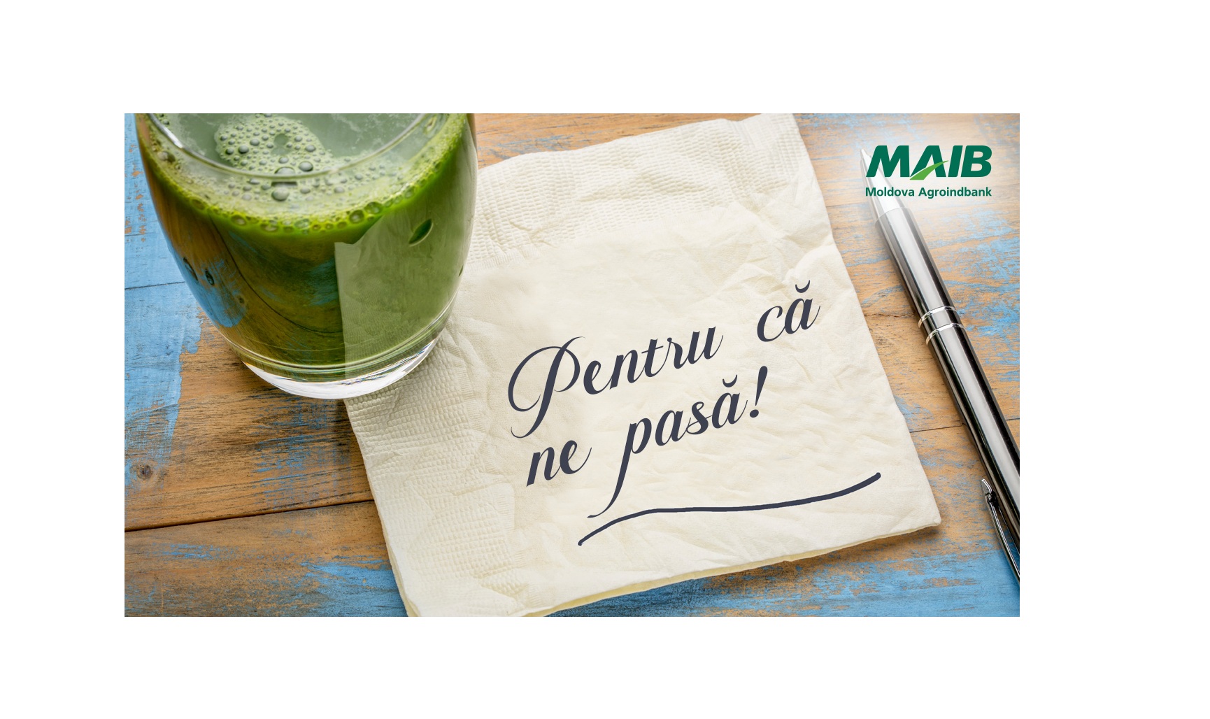 Declaratie Moldova Agroindbank: “Pentru ca ne pasa de sanatatea ta!”