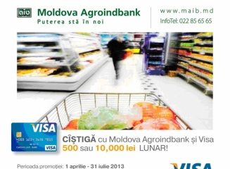 Înca 71 de norocosi – câstigatori ai premiilor MAIB si Visa